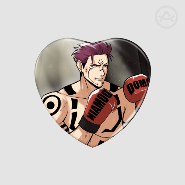 Sukuna - heart badge