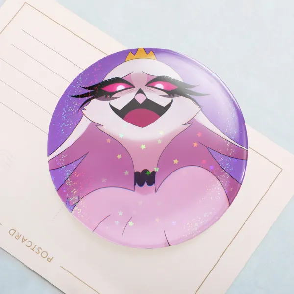 Stella || Round Badges (Button Pins) || Helluva Boss