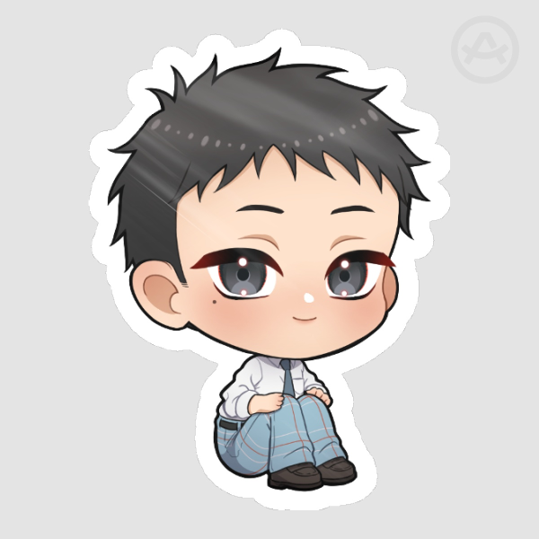 Dress Up Darling Gojo Chibi Sticker