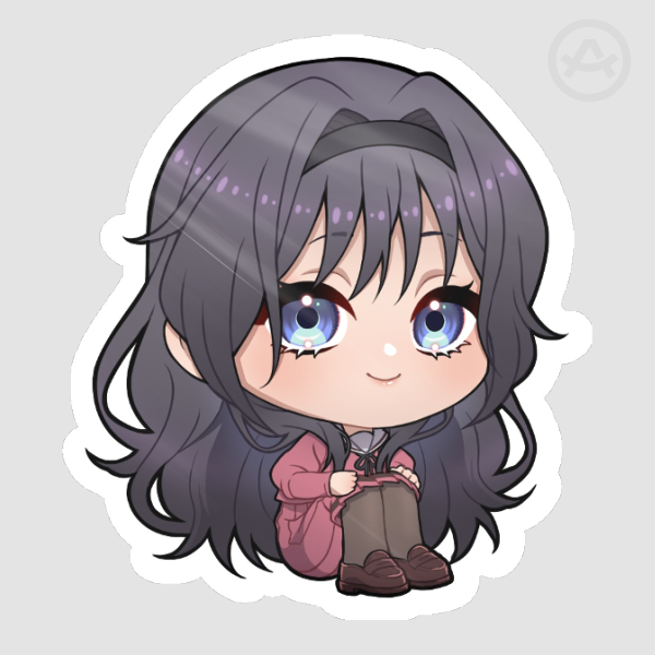 Kaoru Hana wa Rin to Saku Kaoruko Chibi Sticker