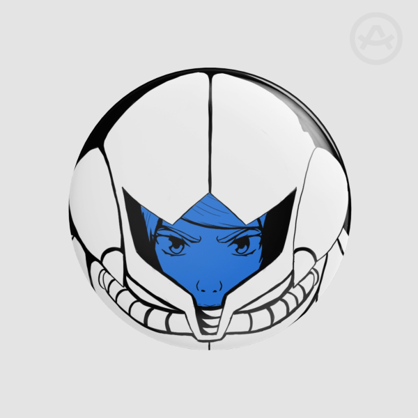 Fusion Suit Pin Badge (Metroid)