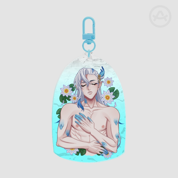 Genshin Impact Neuvilette Rippled Keychain