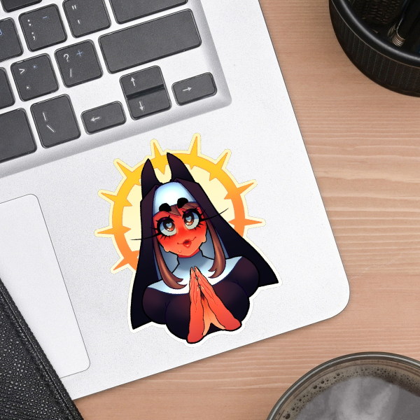 Nun Sochi - Matte Sticker