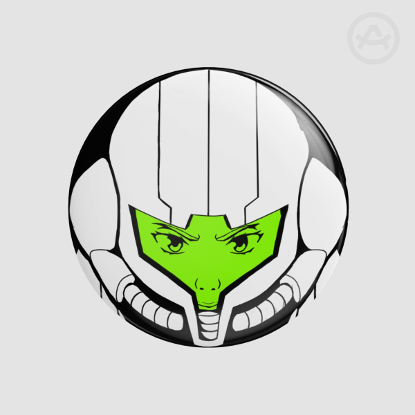 Prime 2 & 3 Suit Pin Badge (Metroid)