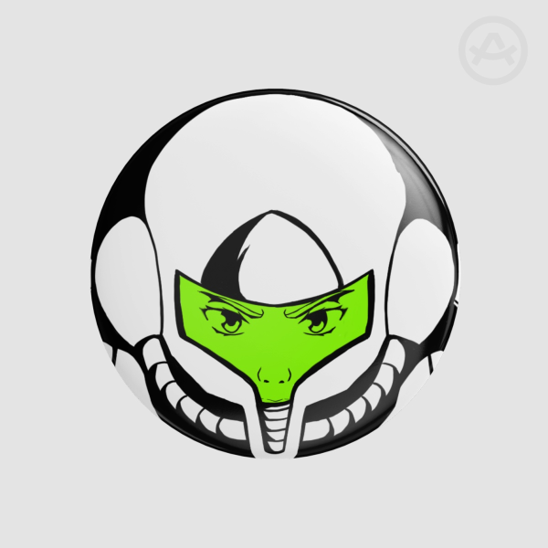 Prime Suit Pin Badge (Metroid)