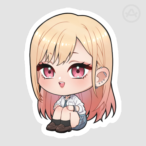 Dress Up Darling Marin Chibi Sticker
