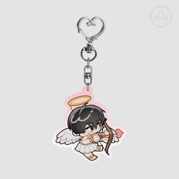 Cupid Yuder - Colored Edge Acrylic Keychains