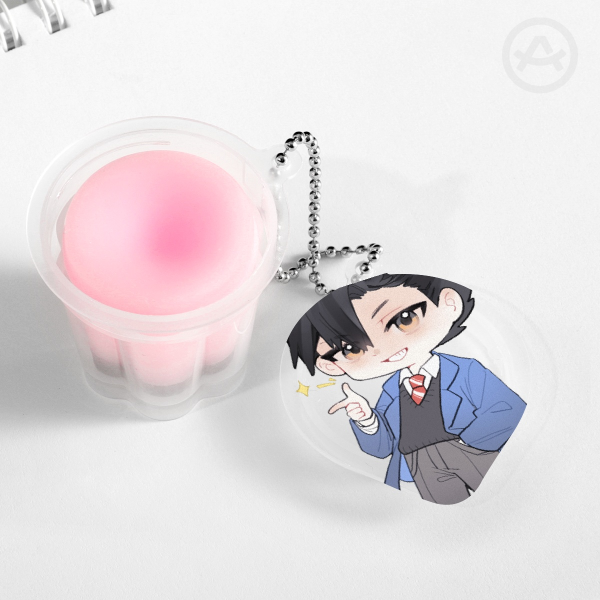 Squishy Pudding Jelly Keychains