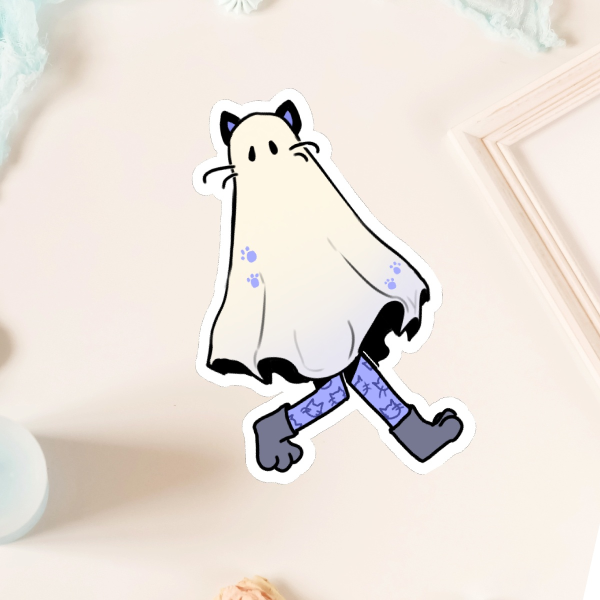 Halloween Ghost - Cat costume