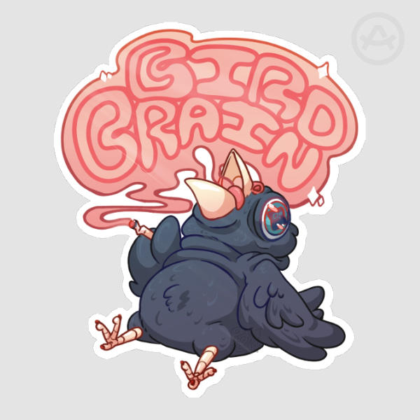 Bird Brain - Die Cut