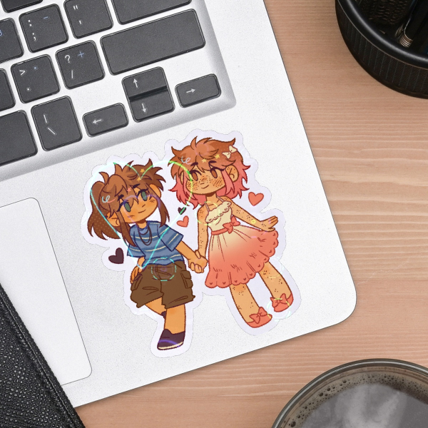 Sofia and Ellen stickers