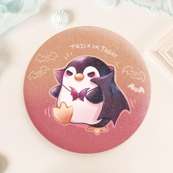 Halloween Pingu Plush Badges