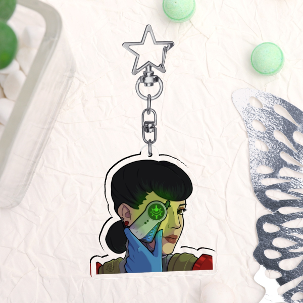 [Warframe] Lettie EyePhone Keychain