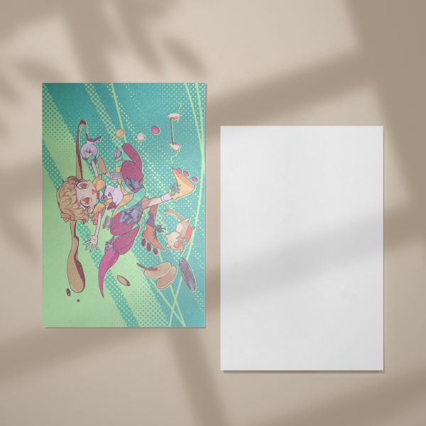 Wafferzinha Original Maid Postcard