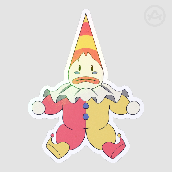Clown Sticker