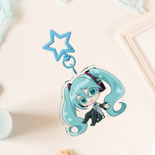 Hatsune Miku Acrylic Keychain