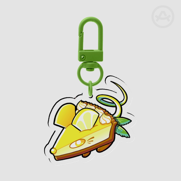 lemon pie rat charm