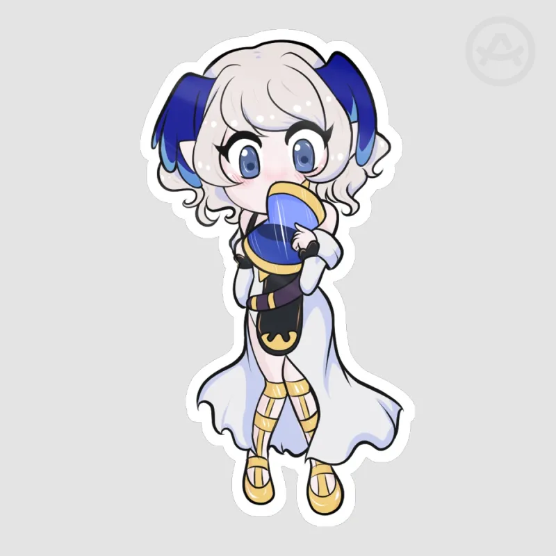 Curious Time Witch Rynna Sticker by Rynna Aeon - ACGGOODS