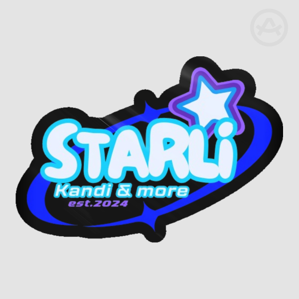 Starli logo stickers