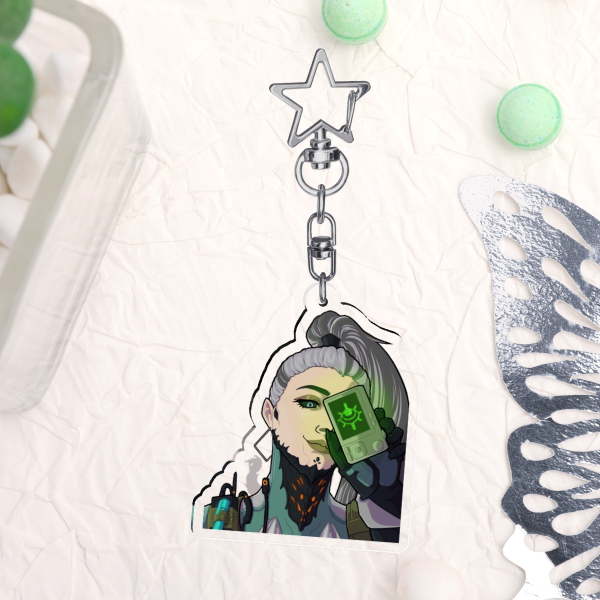 [Warframe] Eleanor EyeCamera Keychain
