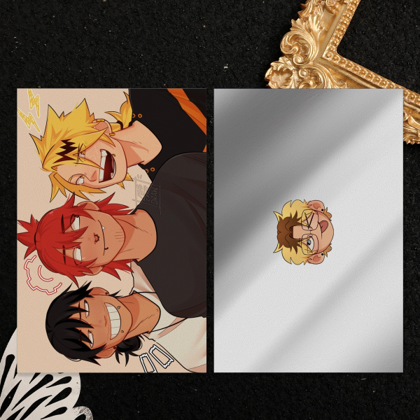 Sero/Kirishima/Denki Holographic Photocards