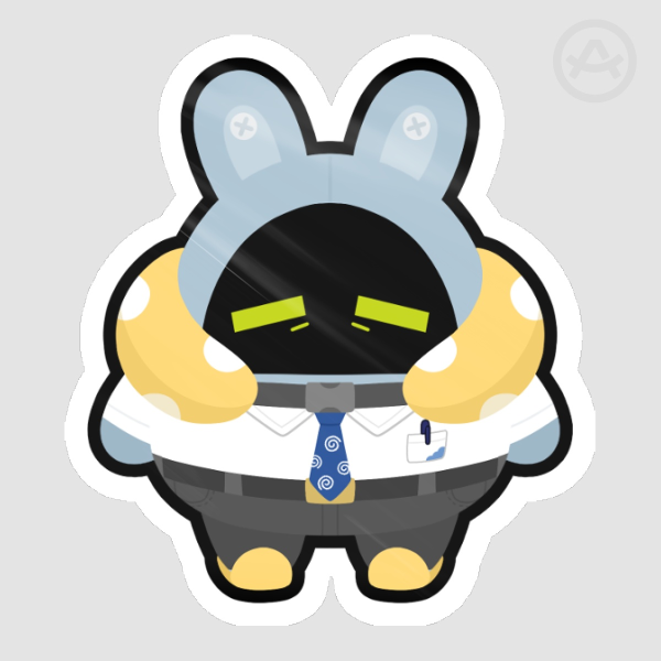 Overtimeboo Bangboo sticker