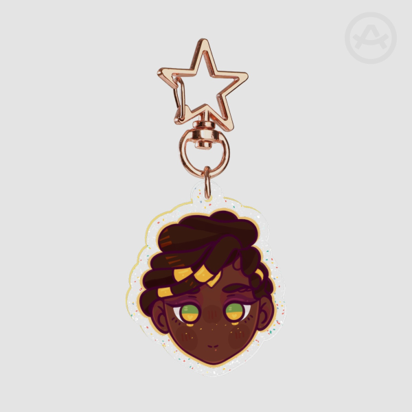 Mel S1 - Glitter Acrylic Keychains [Arcane]