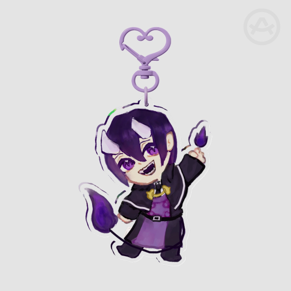 Ifrit Djinn Eito | Welcome to demon school! Iruma-kun! keychain Mairuma