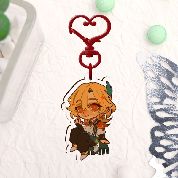 Kaveh Clear Acrylic Keychain (5cm)