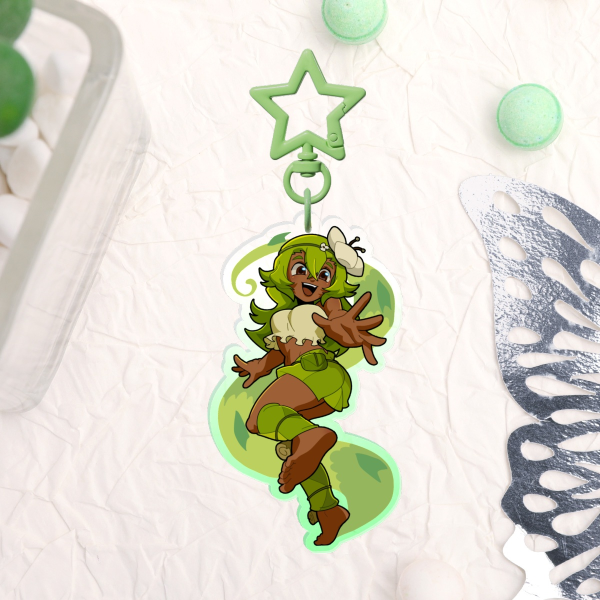 Wakfu Amalia Acrylic Keychain