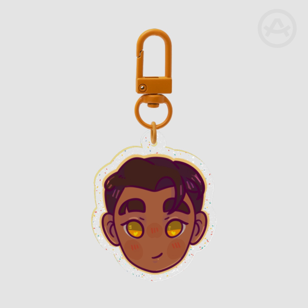 Jayce Talis S1 - Glitter Acrylic Keychain [Arcane]