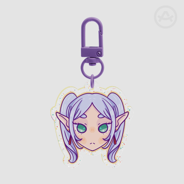 Frieren - Glitter Acrylic Keychains [Frieren]
