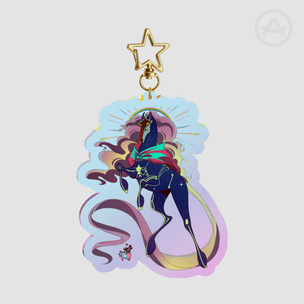 Arcane Hayrald Rainbow Acrylic Keychain