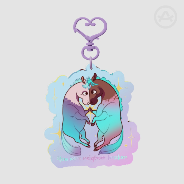 Jayvik Neighver Broken Rainbow Holo Charm