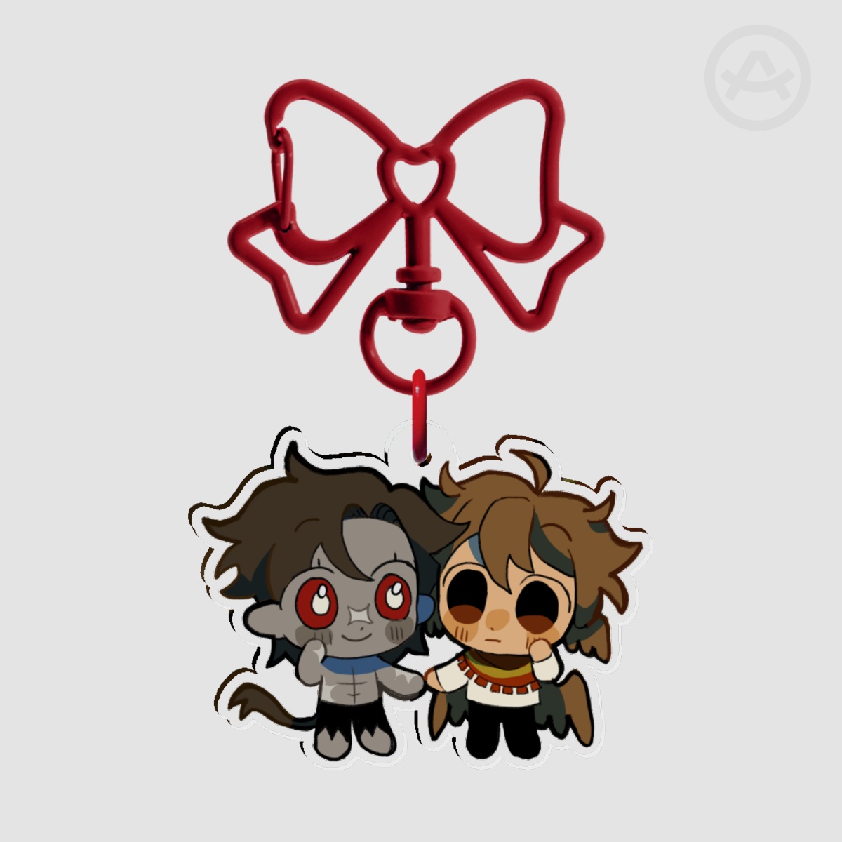 DesertDuo Keychain 