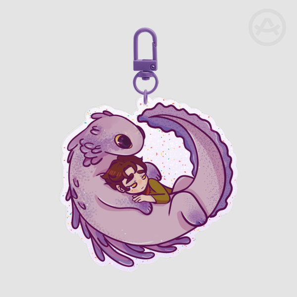 Viktor and Rio - Colored Edge Acrylic Keychains [Arcane]