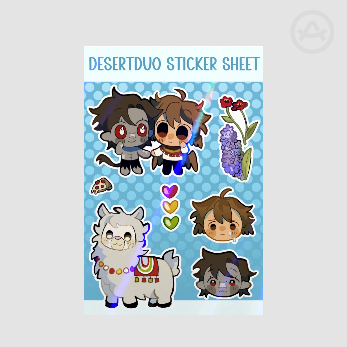 DesertDuo Sticker Sheet