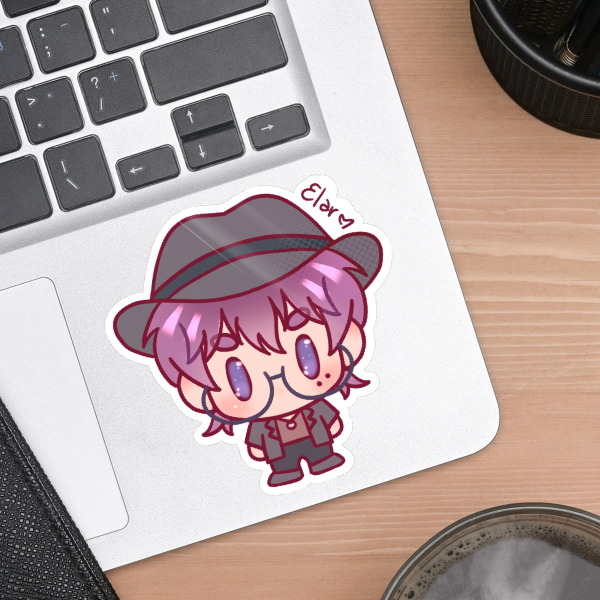 Liu Xiao // Link Click Die Cut Sticker