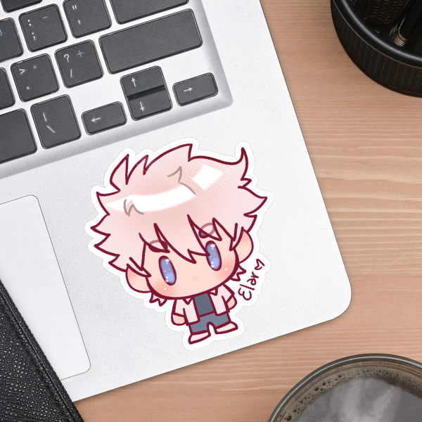 Lu Guan // Link Click Die Cut Sticker