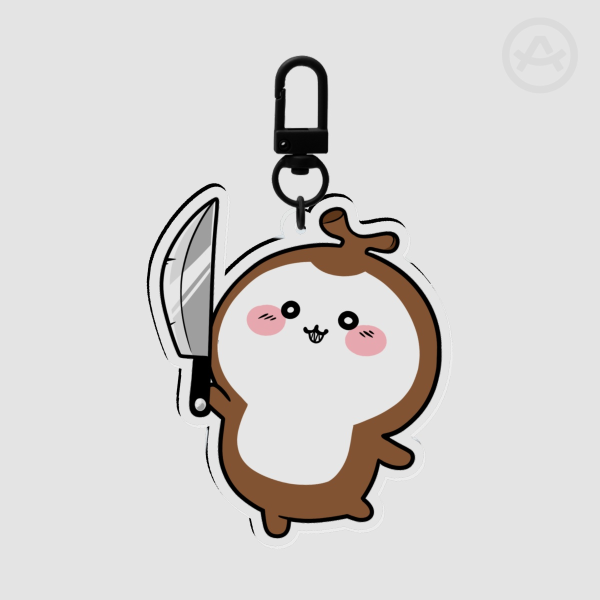 Chiikabu Clear Acrylic Keychains