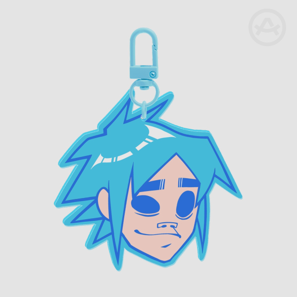 2D Full Bleed Acrylic Keychain