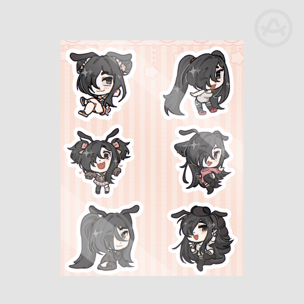 Rika Sticker Sheet