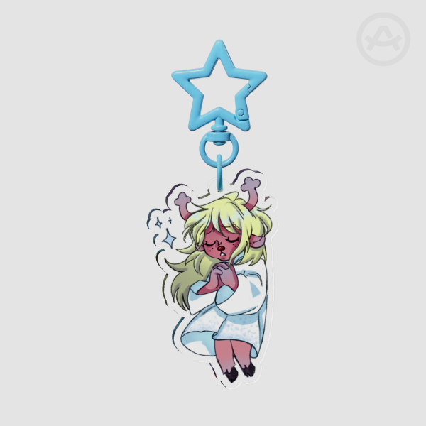 Noelle Deltarune Keychain