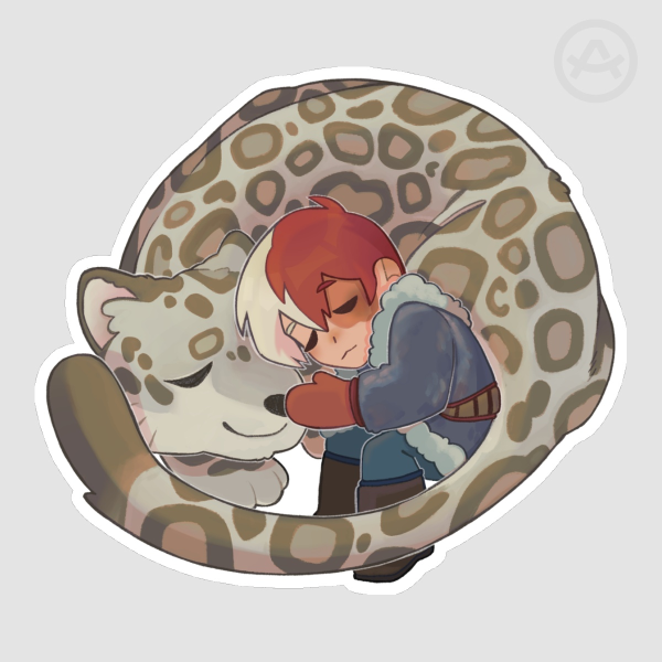 Sleepyroki Sticker