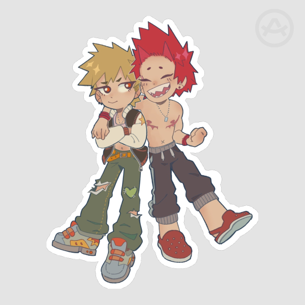 Kiribaku Sticker
