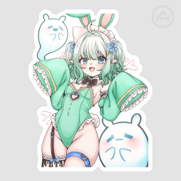 Bunny Mint Sticker