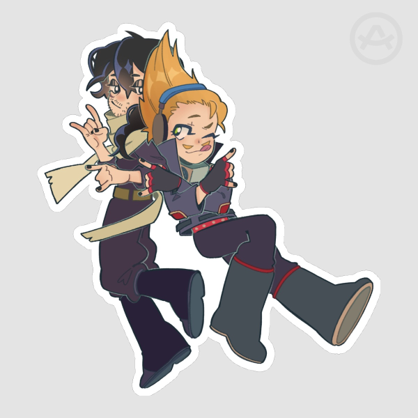 Erasermic Sticker
