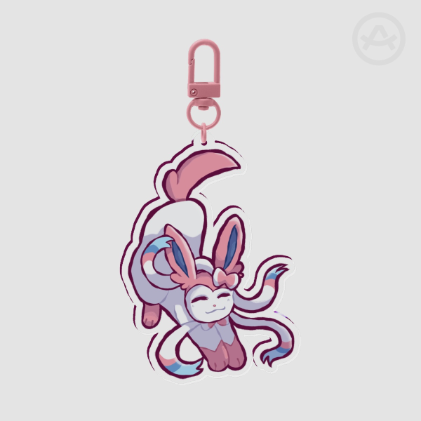 Sylveon keychain