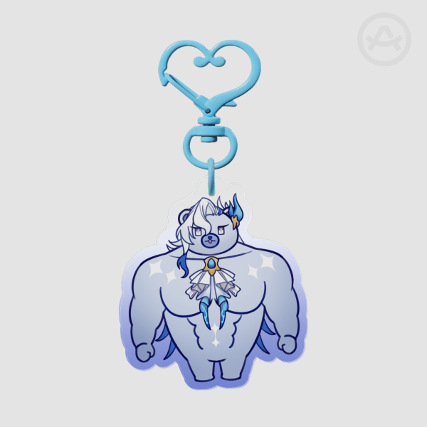 Genshin BARABEAR Neuvillette Acrylic Keychains by Nalamicha