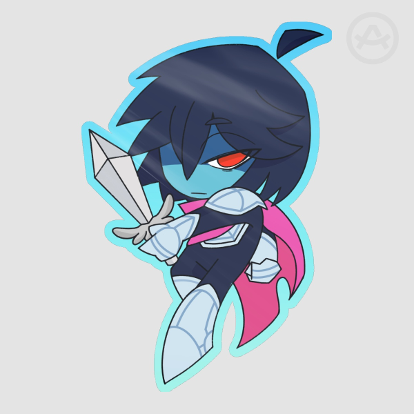 kris deltarune stickers
